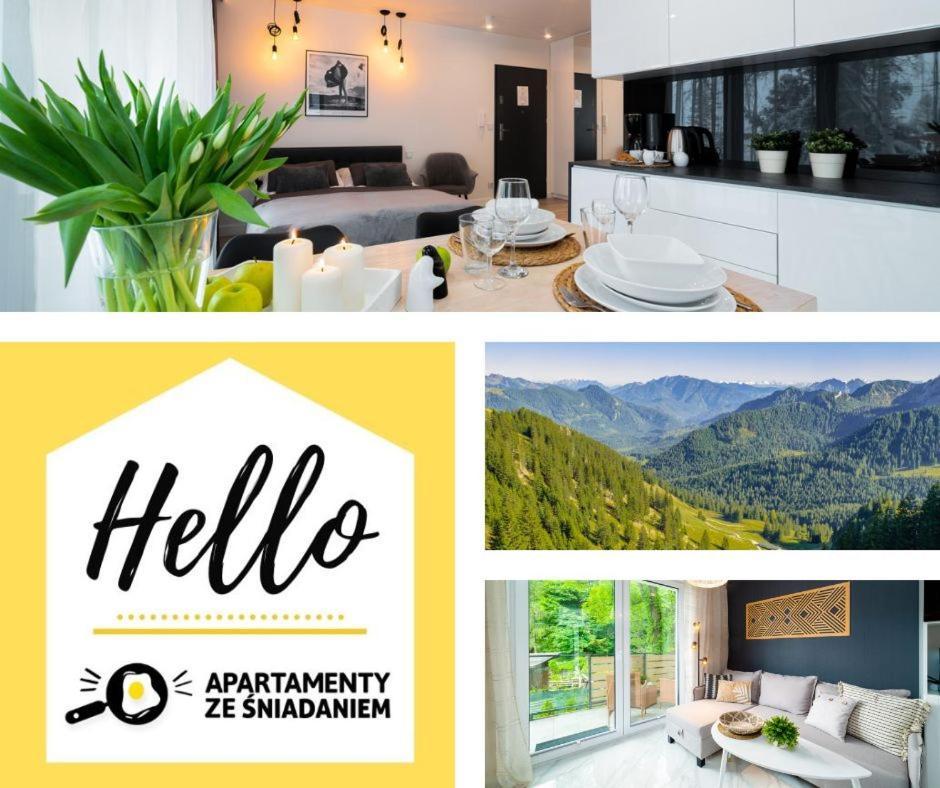 Hello Apartamenty - Lesny Dom カルパッチ エクステリア 写真